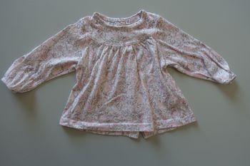 Blouse imprimée bébé fille 6 mois