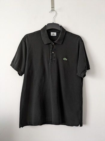 Polo noir Lacoste - taille M