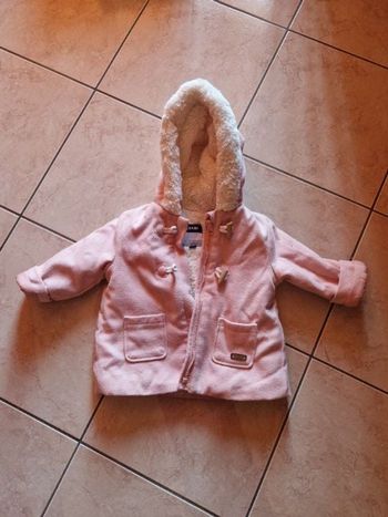 Manteau rose 24 mois