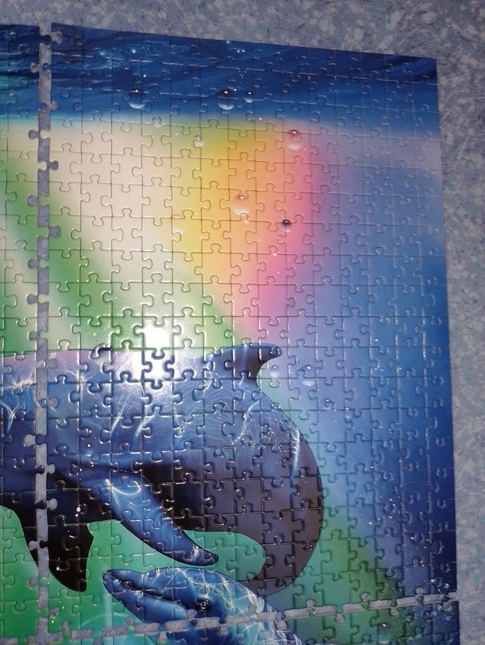 Puzzle 1000 pièces Dauphins Nathan - photo numéro 3