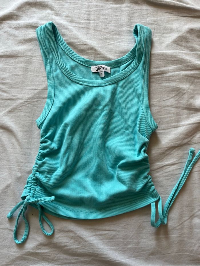 Top / débardeur turquoise