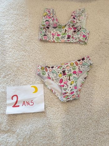 Maillot de bain fille 2ans
