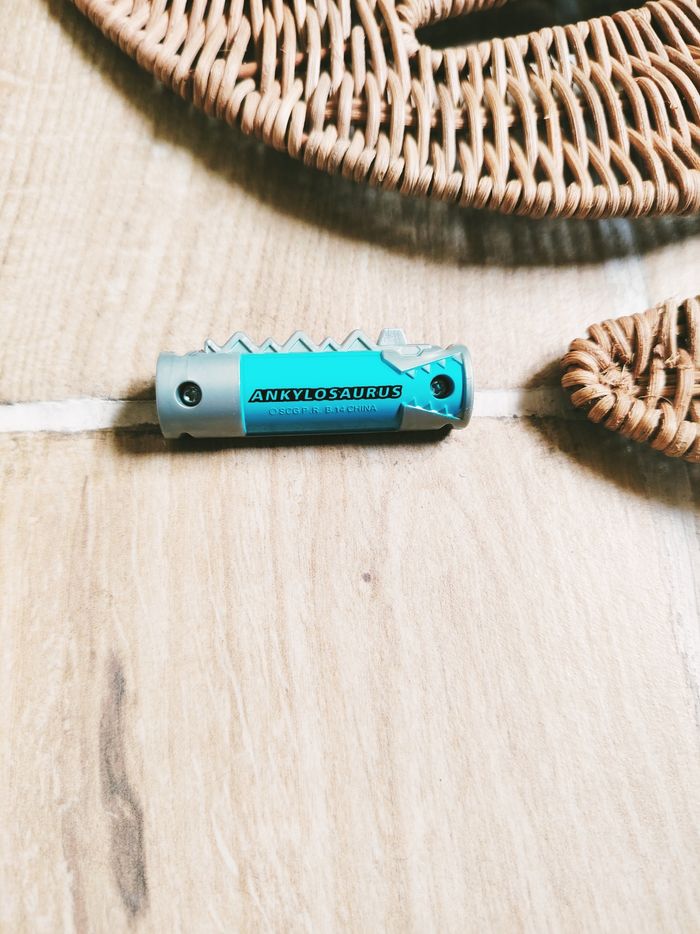 🦕 Power rangers dino charge - Energem-dino chargeur n° 7 bleu turquoise Ankylsaure - photo numéro 5