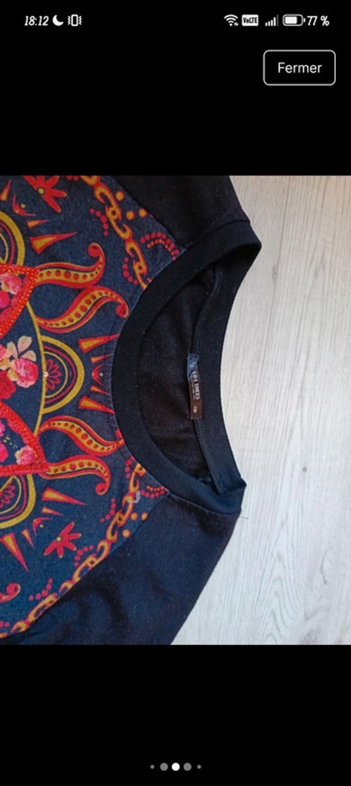 Robe S M 36 38 101 idées manches longues très bon etat - photo numéro 7