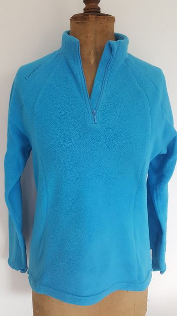 Polaire bleue super douce taille 38