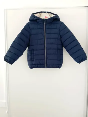 Doudoune bleu orchestra 3 ans