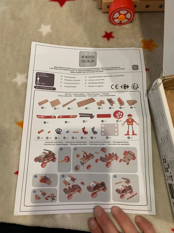 Jeu de construction 3-en-1 Camion de Pompier - photo numéro 10