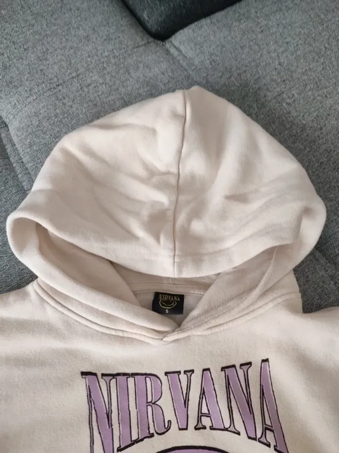 Sweat à capuche Nirvana - photo numéro 5