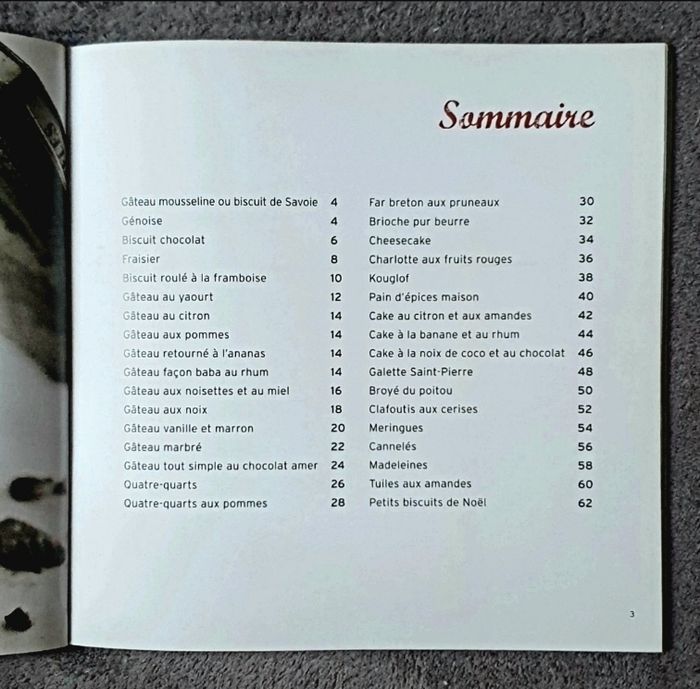 Petit Livre de Recettes illustré "Gâteaux de Mamie" / Éd. Marabout - photo numéro 3