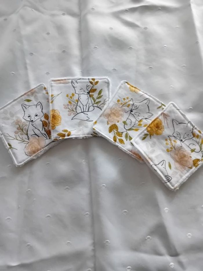 Lingettes bébé lavable