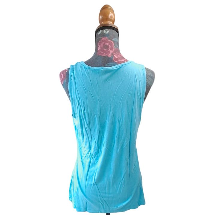 Débardeur bleu esprit XL - photo numéro 3