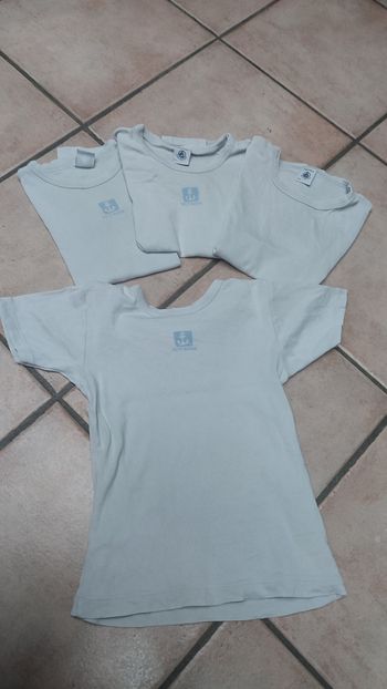 T-shirt Petit bateau blanc