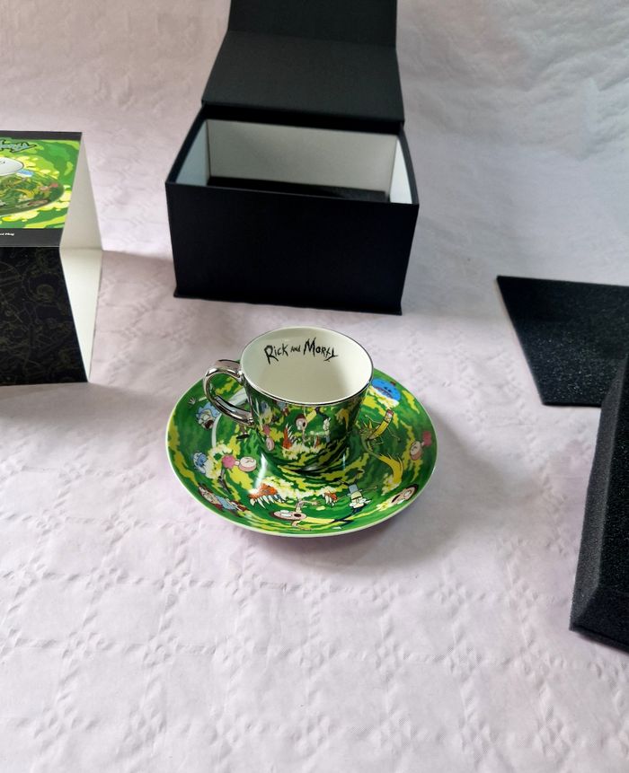 Coffret , tasse / mug , collector , Rick and morty , spécial édition collector porcelaine