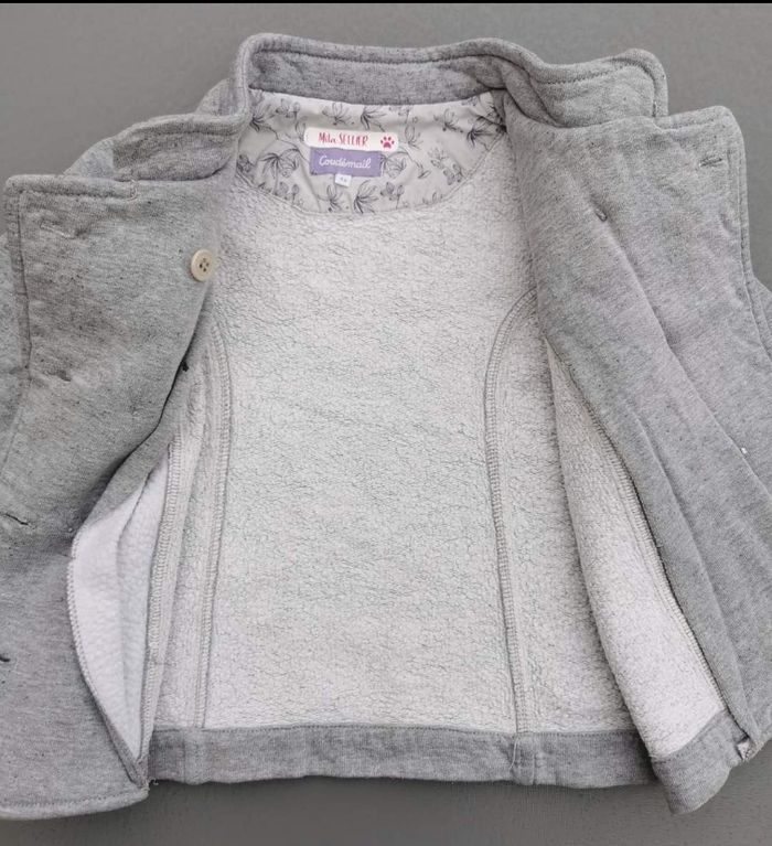 Manteau veste 4 ans fille coudémail - photo numéro 3