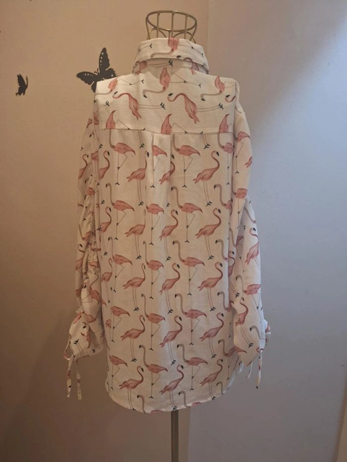 Chemise blanche imprimée - photo numéro 4
