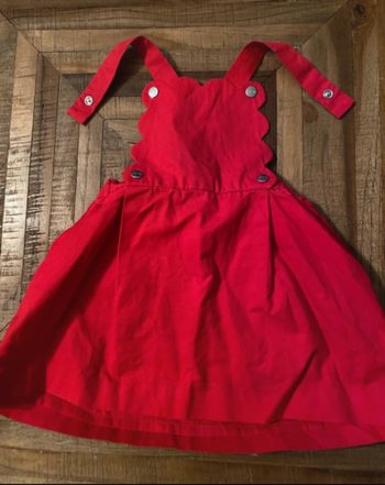 Robe rouge jacadi