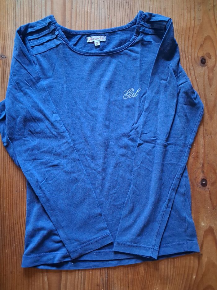 T.shirt fille - 10/11 ans - Différentes Marques - photo numéro 3