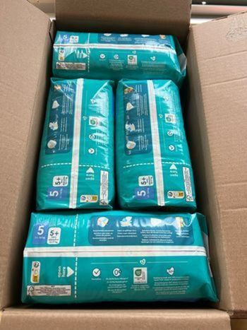 Couche taille 5 Pampers : 156 couches (4*39)