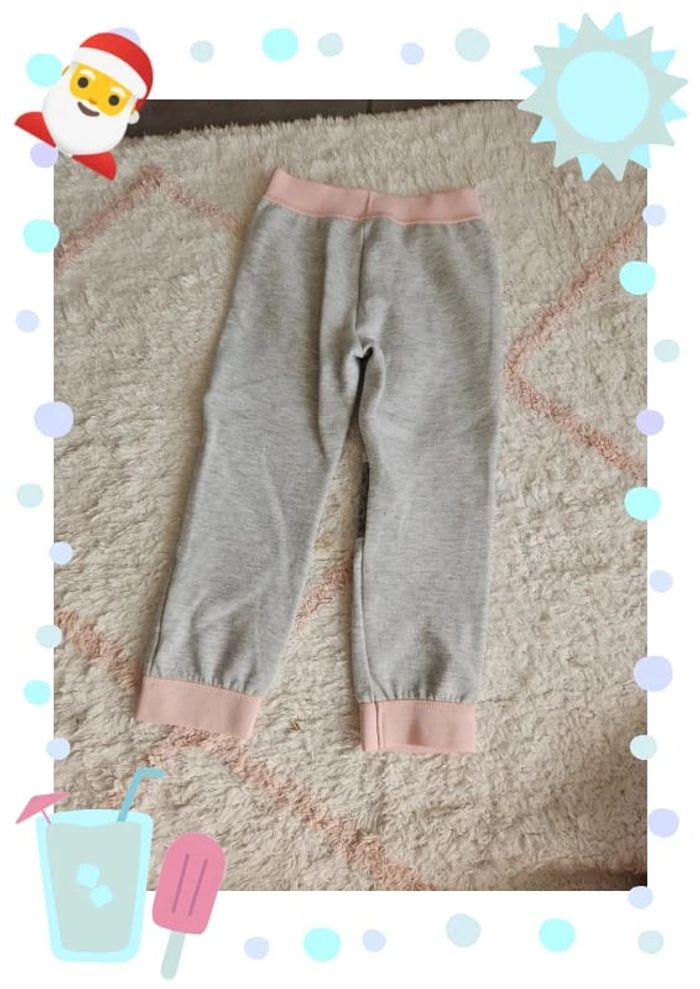 Pantalon de sport decathlon taille 4  5 ans gris - photo numéro 3