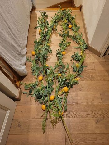 Branches artificielles de citron