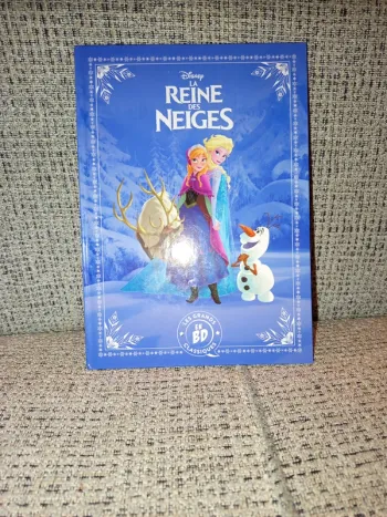 Livre BD La Reine des neiges