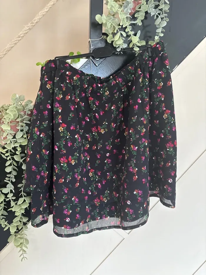 Jupe taille élastique