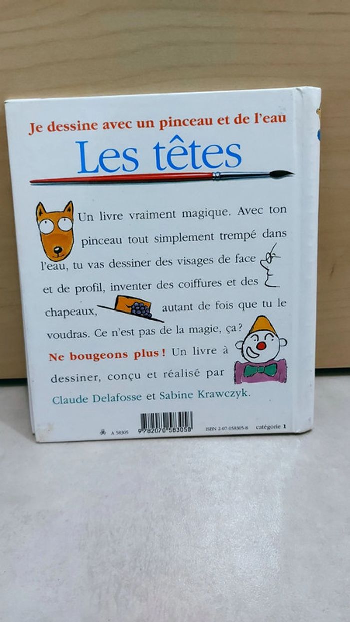 📕 Livre mes premières découvertes : Les têtes, mes papiers magiques - photo numéro 4