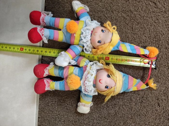 Poupee chiffon clown vintage - photo numéro 3