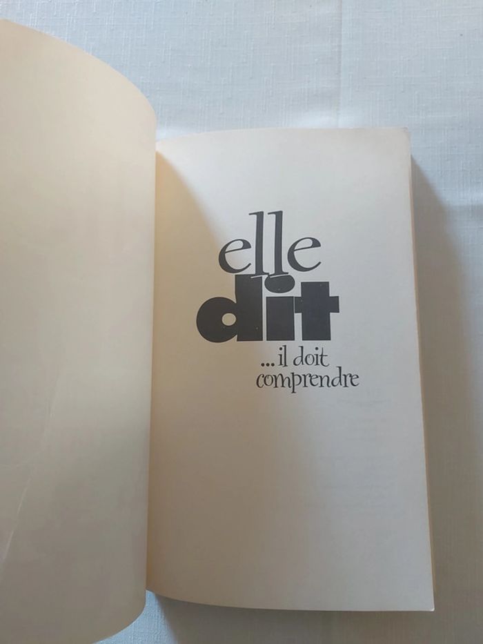 Elle dit..il doit comprendre - photo numéro 2