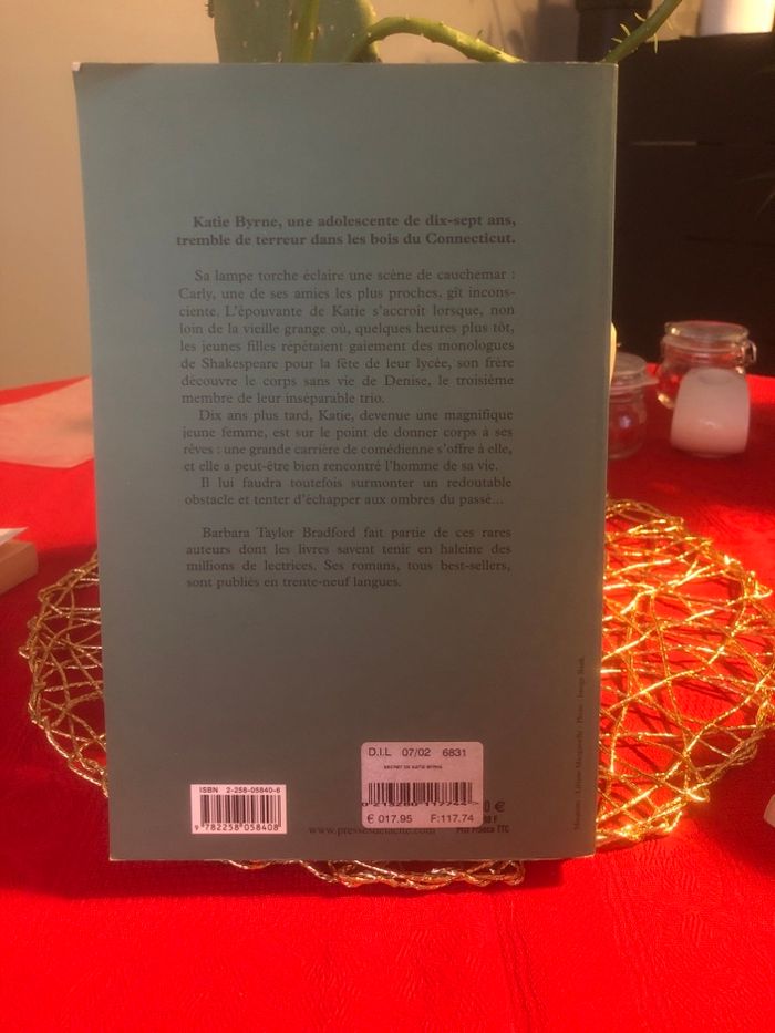 Le secret de Katie Byrne - Barbara Taylor Bradford - photo numéro 2