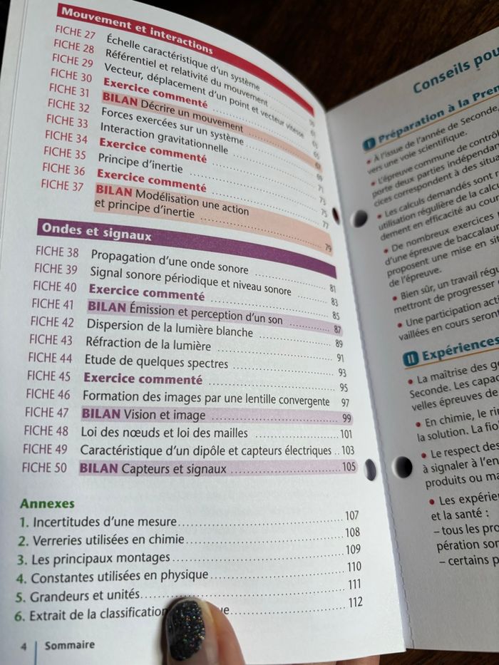 Fiches spéciales bac physique chimie 2nde - photo numéro 4