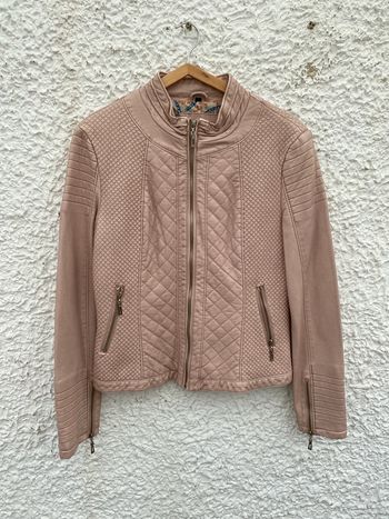 Veste similicuir femme