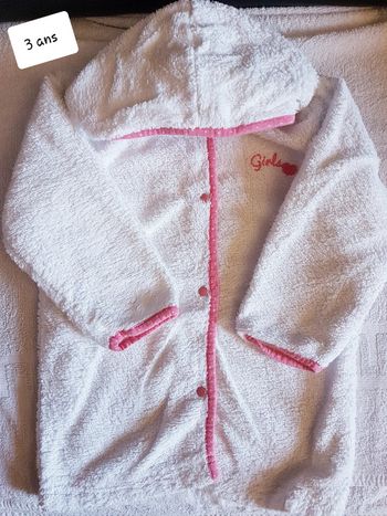 Peignoir kiabi 3 ans