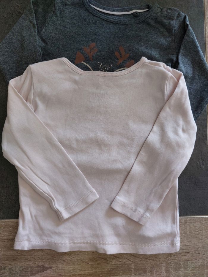 Lot de 2 t-shirts manches longues fille - photo numéro 5