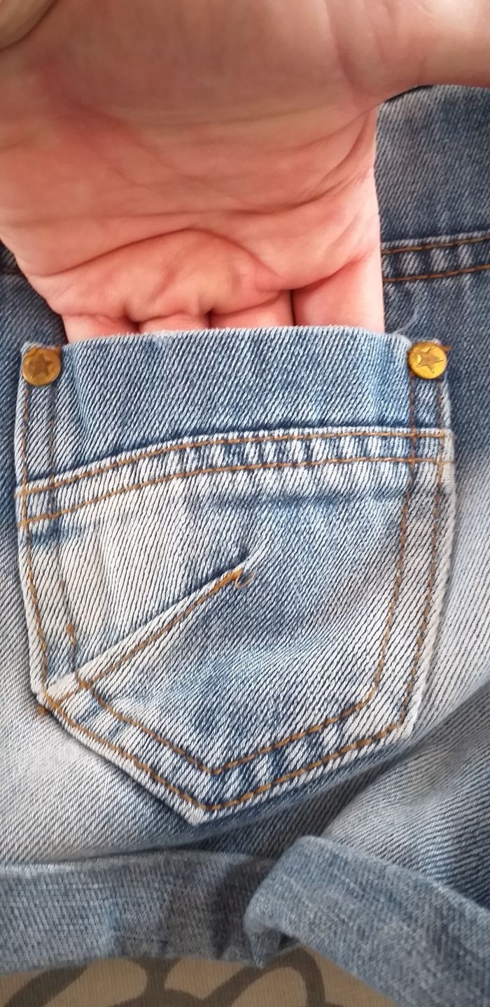 Short en jeans 7/8 ans - photo numéro 4