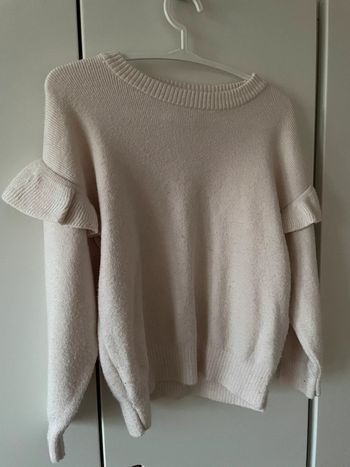 Pull Zara volant manche