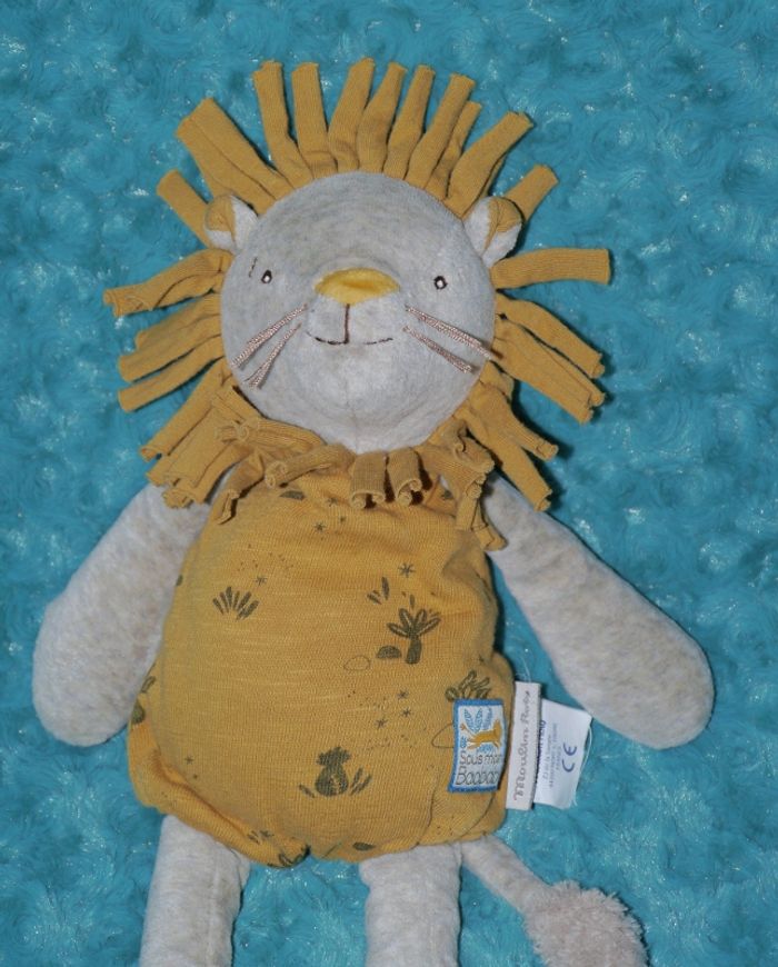 Doudou lion Paprika sous mon baobab Moulin roty 🦁tbe - photo numéro 2