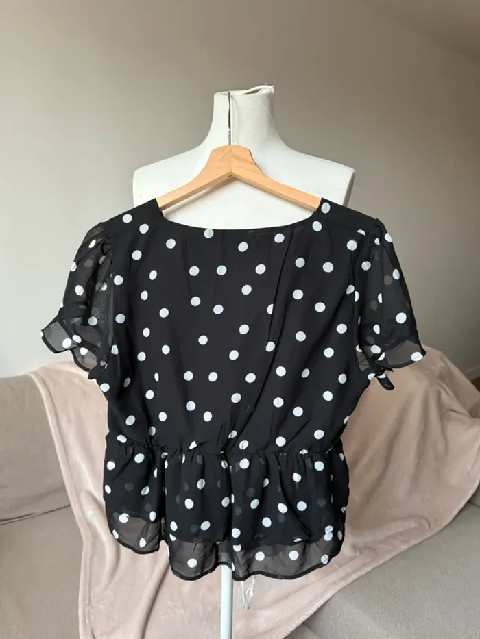 Magnifique haut À pois 36/S Pimkie - photo numéro 3