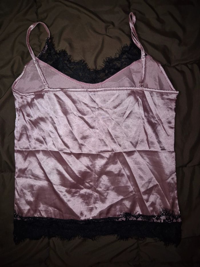 Lingerie Débardeur soie rose - photo numéro 3