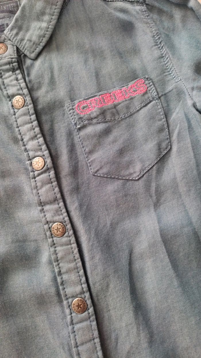 Chemise en jean Creeks T.5 ans - photo numéro 2