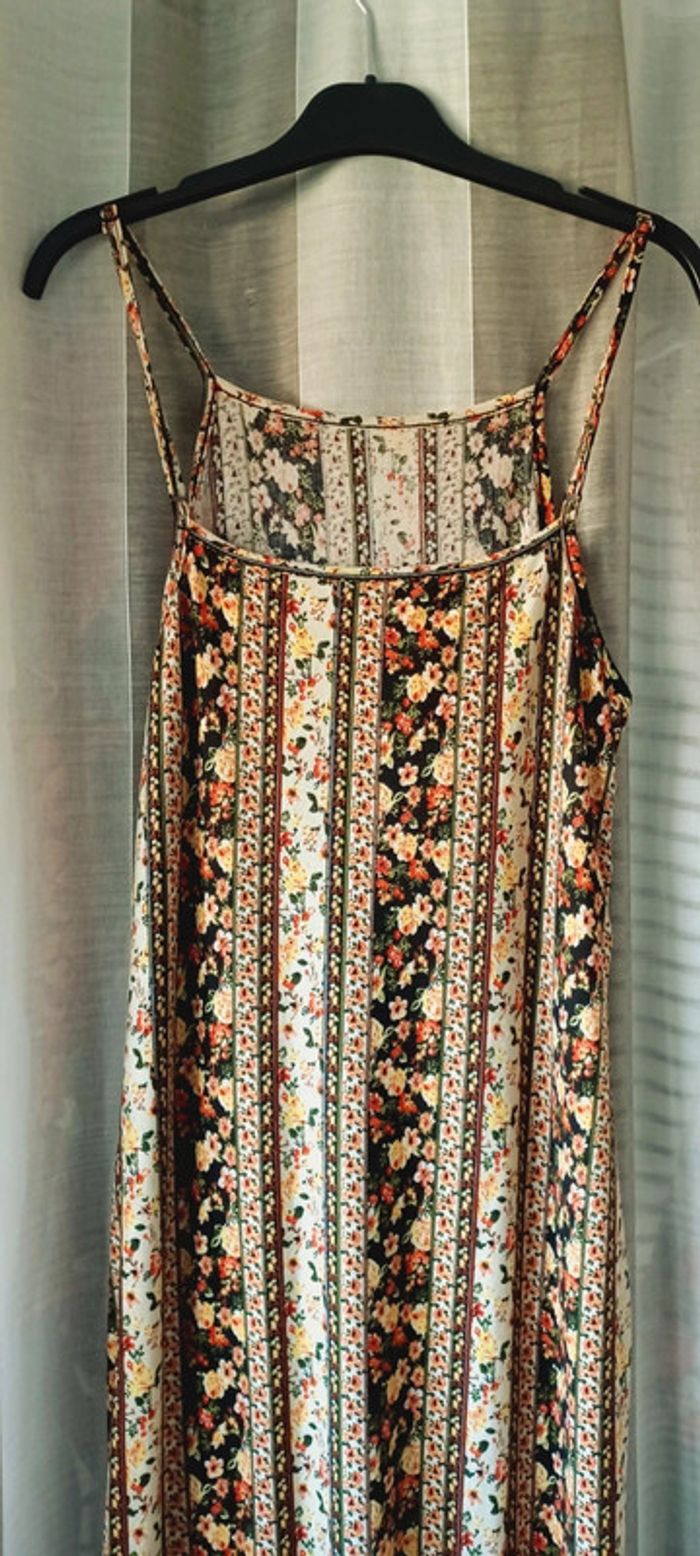 Robe longue femme Shein, motif fleuri, taille M, en très bon état. - photo numéro 8