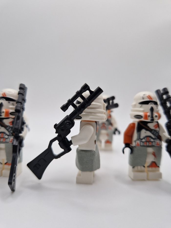 Figurines type lego 6 clones de la 212ème star wars - photo numéro 3
