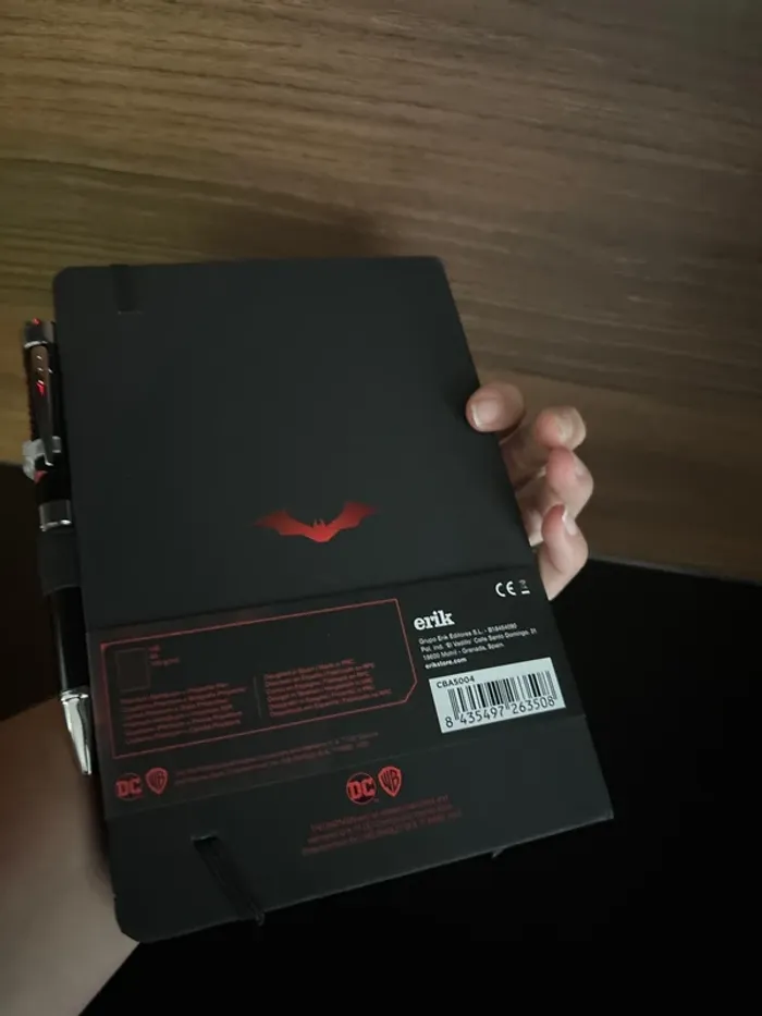 Carnet Batman avec stylo - photo numéro 3