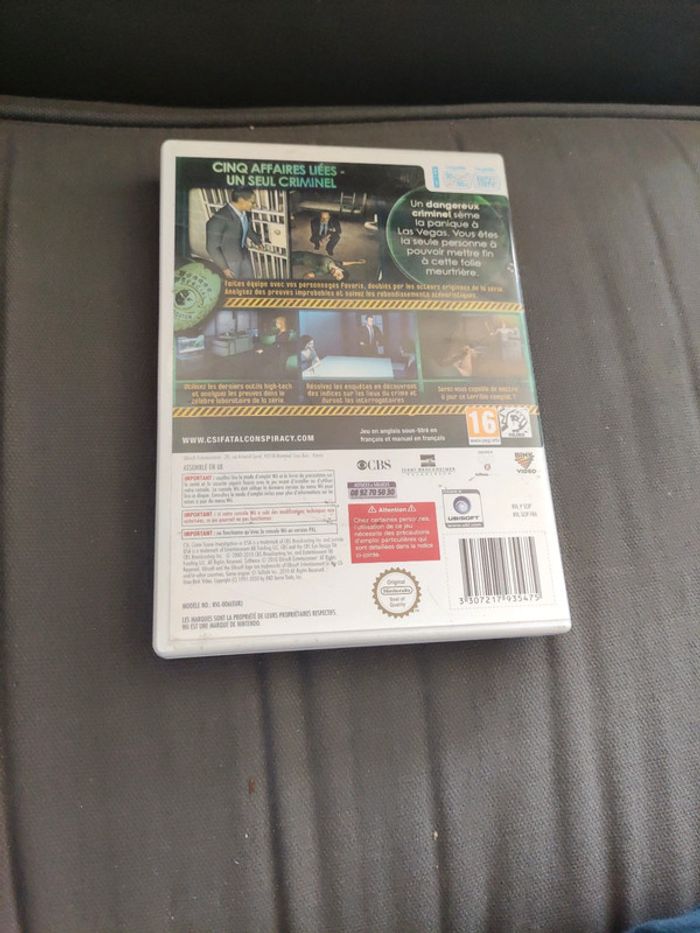 Les experts complot a las Vegas nintendo wii - photo numéro 4