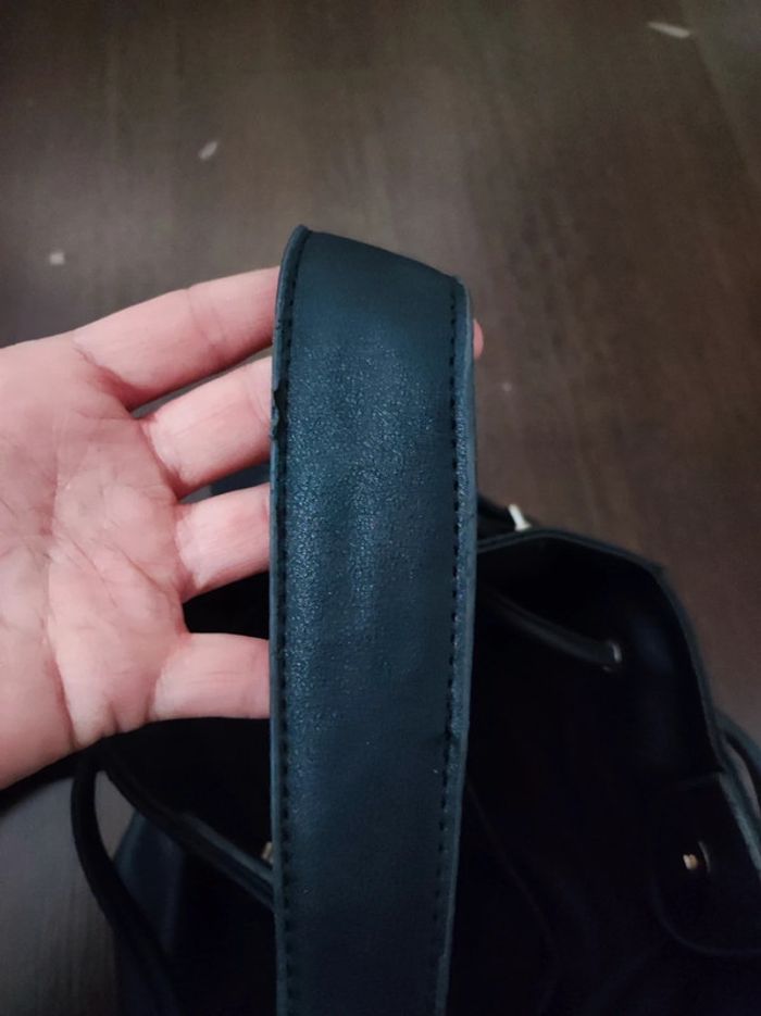 Sac noir franges bourse Eldys - photo numéro 9