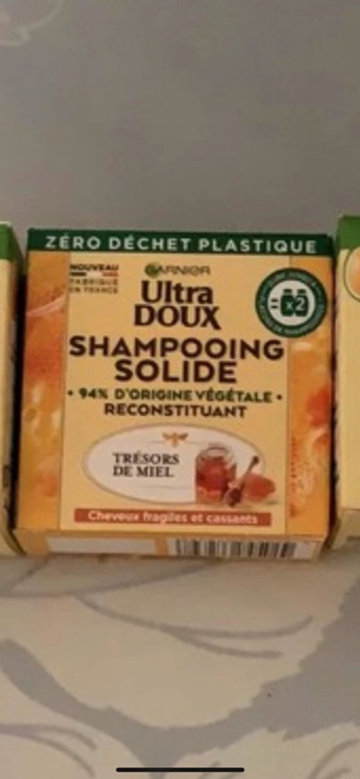 shampoing solide garnier