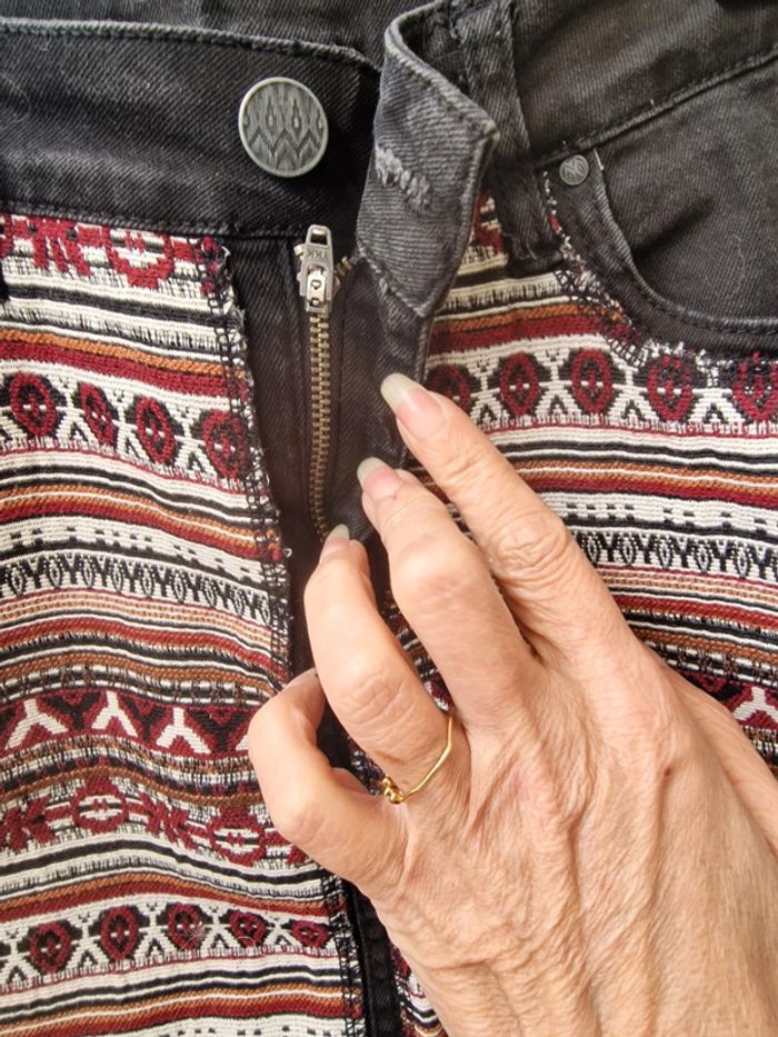 Mini jupe jean - photo numéro 3