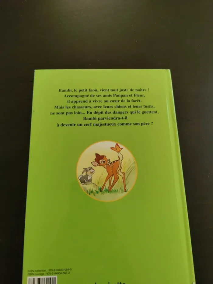 Livre Bambi - photo numéro 3