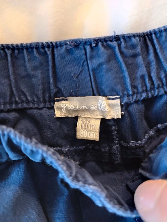 Pantalon garçon marine - photo numéro 3