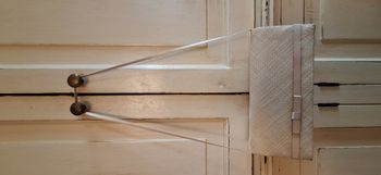 Pochette cérémonie beige